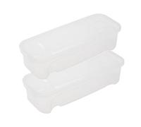 Cuocere per pasta a onda - 2 pezzi impilabili con fori di gocciolamento, cuocipasta con coperchio colino per onde | per uova, frutta, verdura, casa, appartamento, ufficio, dormitorio, frigo,