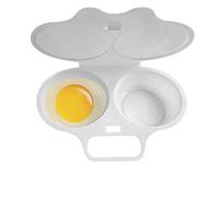 Cuocere per uova per forno a microonde - Macchina per frittata - Onda a 2 cavità - Vapore per uova, risparmia per mais, uova al , sandwic, uova alla
