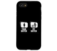 Cuocere tua sorella Mia sorella Fratello Funny Baker Custodia per iPhone SE (2020) / 7 / 8