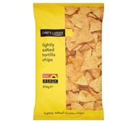 Cuochi dispensa leggermente salata tortilla chips 1 x 454gram