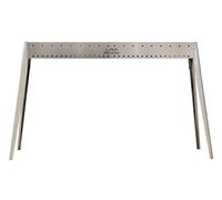 MIAMI 1200 LISA canalina fornacella spiedini arrosticini cm 120 ACCIAIO INOX