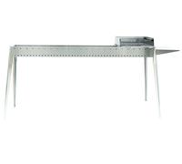 Cuoci Arrosticini a Carbone 160 cm con Barbecue Lisa Luxury Miami Grill
