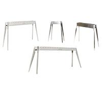 Cuoci Arrosticini a Carbone 80 cm Lisa Luxury Miami 800