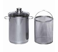 Cuoci Asparagi Pastaiola Acciaio Inox Pentole Pentola con Coperchio O Utilizzo