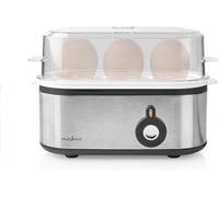 CUOCI CUCINARE 3 UOVA BOLLITORE IN ACCIAIO COTTURA ROMPI UOVO EGG ANTIADERENTE