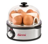 Cuoci Girmi CU2500 Egg Cooker Nero e Inox
