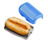 Cuoci Hot Dog per Microonde Antiaderente Riscaldamento Uniforme Portatile