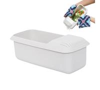 Cuoci pasta per microonde - doppio uso lavabile in lavastoviglie, vaporiera per microonde, fornello multifunzionale con filtro | Vaporiera per verdure adatta per la voglia di pasta all'aperto