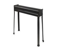 Cuoci Spiedini a Carbonella con Griglia in Acciaio 80x15x70 cm - 510.80