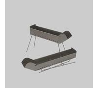 CUOCI SPIEDINI A CARBONELLA FILOTEO cm 80x14x65h Barbecue Accessori