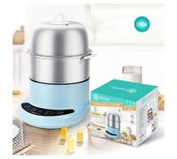 CUOCI UOVA AL VAPORE BOLLITORE ELETTRICO 350W FORNELLO CUOCIUOVA 12 UOVA TX-8405