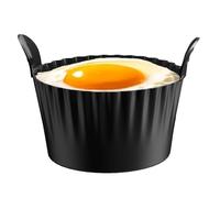Cuoci uova per forno a microonde, stampi creativi e flessibili in silicone, portauova portatili e sicuri per uova sode, pizze, provare torte, uova al vapore