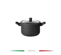 CUOCIPASTA CON COPERCHIO IN VETRO "COOK&COLOR"