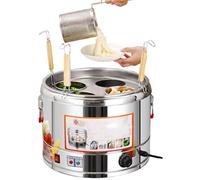 Cuocipasta elettrico con 4 cestelli per cucinare tagliatelle, gnocchi, spaghetti, ravioli - Secchio commerciale per noodle
