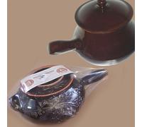 Cuocipatate patatiera con manico in terracotta della Colì Linea Bruna Diam. 22CM