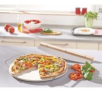 CUOCIPIZZA PIASTRA PIZZA PIETRA REFRATTARIA D.33 + MEZZALUNA LEIFHEIT 2026