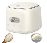 Cuociriso a Basso Contenuto di Carboidrati, Vaporiera Multifunzione da 2,5 Litri con 8 Programmi Preimpostati, Timer 24 Ore per Mantenere Il Cibo In Caldo, Riscaldamento Uniforme a 360° e Comandi