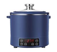 Cuociriso a basso contenuto di zuccheri da 3 litri, vaporiera per riso a basso contenuto di carboidrati, comandi touch intelligenti, timer di avvio ritardato di 12 ore, dieta sana, cucina casalinga