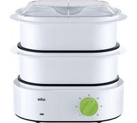 Cuociriso Braun Tribute Collection FS 3000 Bianco e Verde - Nouvo