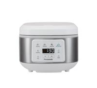 Panasonic SR-DA152WXE Cuociriso Automatica con Vapore, Fuzzy Logic, Indicazione Livello Acqua, Senza BPA, Mantenimento in Caldo, Avvio Ritardato, Bianco