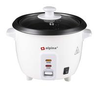 Cuociriso Elettrico 300W Vaporiera Cuoci Riso Risottiera a Vapore Alpina 0,6L