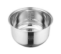 Cuociriso In Acciaio Inossidabile 304 Ciotola Interna Da 4 Litri for Multicooker, Compatibile Con Esperanza, EKG011, Padella Antiaderente for Uso Alimentare,Vaso Interno