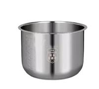 Cuociriso in acciaio inox 304, pentola interna 3L4L5L, compatibile con Midea, pentola interna ispessita FS3010/70(5L 23.5X14)