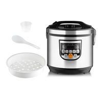 Cuociriso Intelligente Multifunzionale Da 5 Litri Con Display LCD, Pentola Elettrica For Riso 8 In 1 For Cucinare In Famiglia