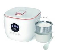 Cuociriso Low-Sugar 3L - Cuociriso Sano Per Dieta Keto Con Timer Ritardato 24H, Mantenimento Caldo 8H, 5 Modalità Di Cottura E Pentola Antiaderente Rivestita In Ceramica, Cuociriso Low-Carb Per Casa