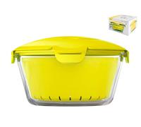 Cuociriso Micronde Zest con giallo Litri 2,2 Trasparente Pasabahce