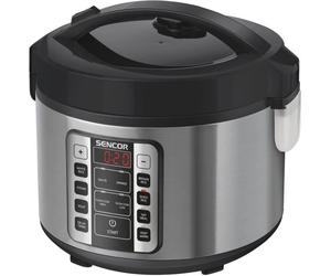 Cuociriso multifunzionale - SENCOR - SRM 3151BK - 700 W - 1,5 L - Acciaio inossidabile - Nouvo