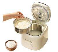 Cuociriso Piccolo da 2,5 Litri, a Basso Contenuto di Zuccheri, Multicooker con Cestello for Cottura a Vapore, Mantenimento In Caldo 24 Ore e Timer Ritardato, 8 Menu Preimpostati
