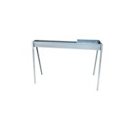 CUOCISPIEDINI A CARBONELLA LISA "MILANO 80+40" CON KIT PARATIA 119X49,5X91 CM