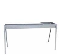 Cuocispiedini con Barbecue (40cm) Lisa Milano in acciaio, misure varie.