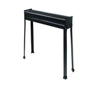 Cuocispiedini cuoci arrosticini Barbecue carbonella Eco Mille 80x15 H 70 cm