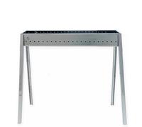 Canalina Cuocispiedini ed Arrosticini a carbone Milano in acciaio Inox da 50 cm