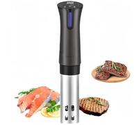 Cuocitore di Precisione Sous Vide, Circolatore Termico da 1100W con Schermo Touch LED, Controllo della Temperatura 25-92,5°C (77-198,5°F) e Indicatore a 3 Colori, per Bistecche, Pesce e Verdure black