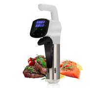 Cuocitore Sous Vide Con Display Digitale A Led, Kit Elettrico Sous Vide Da 1800 W Con Controllo Della Temperatura E Del Tempo, Circolatore A Immersione Termica Per Bistecche White