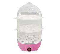 Cuocitore Uova Elettrico - Bollitore Uova Elettrico a 3 Livelli,Accessorio Cucina Con Copertura Trasparente Per Appartamento Ristorante