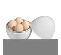 Cuociuova a microonde - Cuociuova in camicia per microonde | Bollitore rapido per uova sode o morbide | Bollitore per uova sode o morbide | Strumento di cottura compatto e accessorio per microonde per