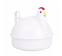 Cuociuova a microonde, design a forma di gallina, 4 capacità, per omelette e uova strapazzate, gadget da cucina sicuro per cucinare velocemente