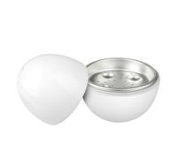 Cuociuova A Vapore Per Microonde - 5,51x5,51x6,3 Pollici Bollitore Per Bracconiere Per Uova A 4 Capacità | Piroscafo Per Uova A Forma Di In PP + Alluminio Per Una Facile Colazione A Casa, Pirosca