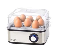 Scaldauova Adler Ad 4486 Acciaio Inossidabile, 800 W
