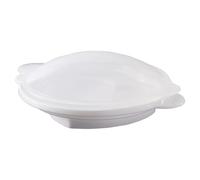 Cuociuova al Microonde con Coperchio a Forma di Cuore, Portatile e Adatto | Gadget da Cucina per la Cottura delle Uova per la Colazione, Cucina, Stanza del Dormitorio, Camper e Ristor