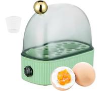 Cuociuova Elettrico In Bracconiere da 120 W Mini a Vapore Veloce 360° Capacità di 2 Uova Gadget Portatili per Sode la Cucina Domestica del Dormitorio green