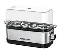 Rommelsbacher ER 300 Cuociuova, Acciaio Inox Nero