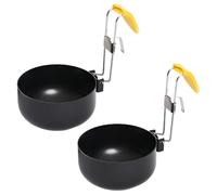 Cuociuova In 2 Pezzi, Cuociuova Pieghevole Montato Sull'Orecchio, Cuociuova Rotondo, Stampo Per Uova In Camicia, Gadget Da Cucina