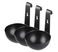 Cuociuova in camicia in acciaio inossidabile, stampo antiaderente for bollitura e riscaldamento delle uova con gancio for appendere, utensili da cucina for cucinare e cuocere a vapore, pentole e padel