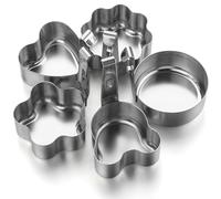 Cuociuova in camicia in acciaio inox, 5 pezzi, portauova in camicia appendibile per una facile cottura, padella per uova in camicia per preparare uova sode morbide