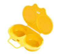 Cuociuova per Microonde Cuociuova Antiaderente 2 Scomparti Microonde | Stampo per Uova Microonde Riscaldamento Rapido per Casa, Cucina, Colazione, , Hamburger, Ristoranti